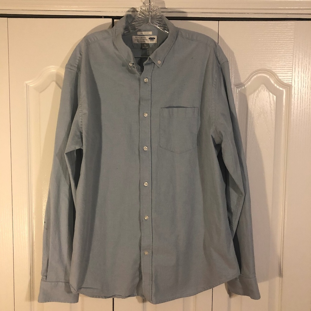 Old Navy - Light Blue Oxford Casual Button up